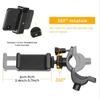 Accessori per la fotografia Supporto universale per telefono cellulare Supporto girevole a 360 gradi Treppiede Monopiede Morsetto Clip per streaming live