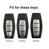 Transparent Tpu Car Key Case Cover For Mitsubishi Outlander    Control Remote Auto Shell Fob Holder Bag Protector