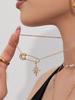 INS Inspired Design: 5A Zircon Star and Sunflower Brooch & Necklace Bracelet Set
