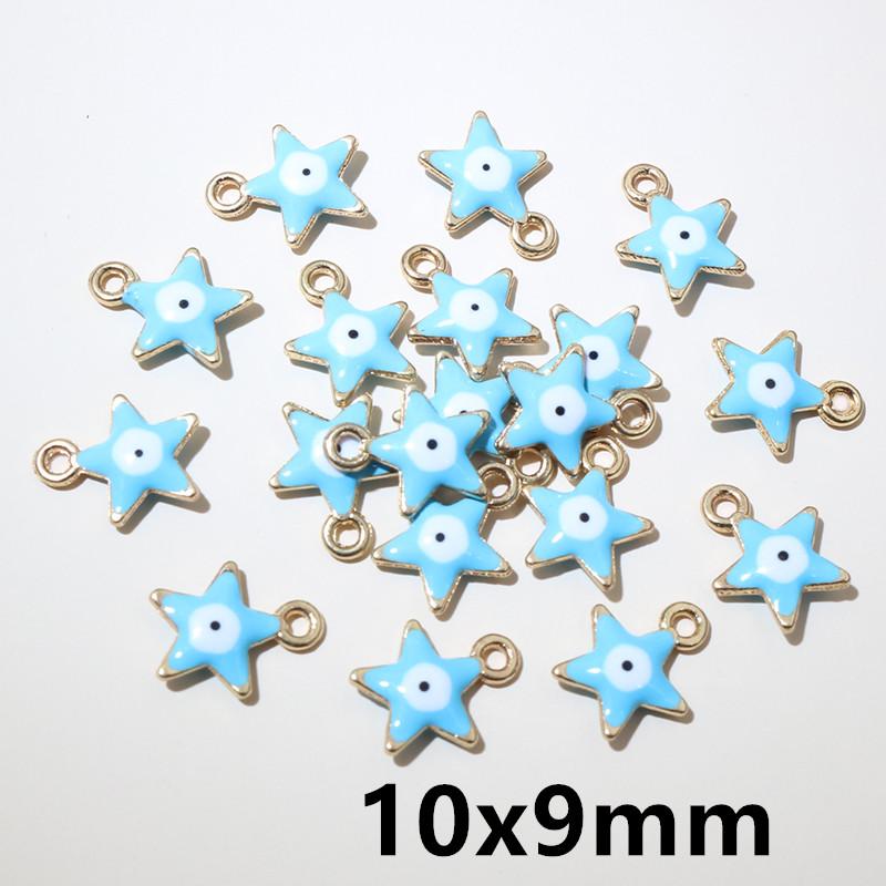 30pcs 15x13mm Enamel Heart Charms Pendant Alloy Metal DIY Jewelry Making Accessories for Earrings Bracelet Necklace Findings