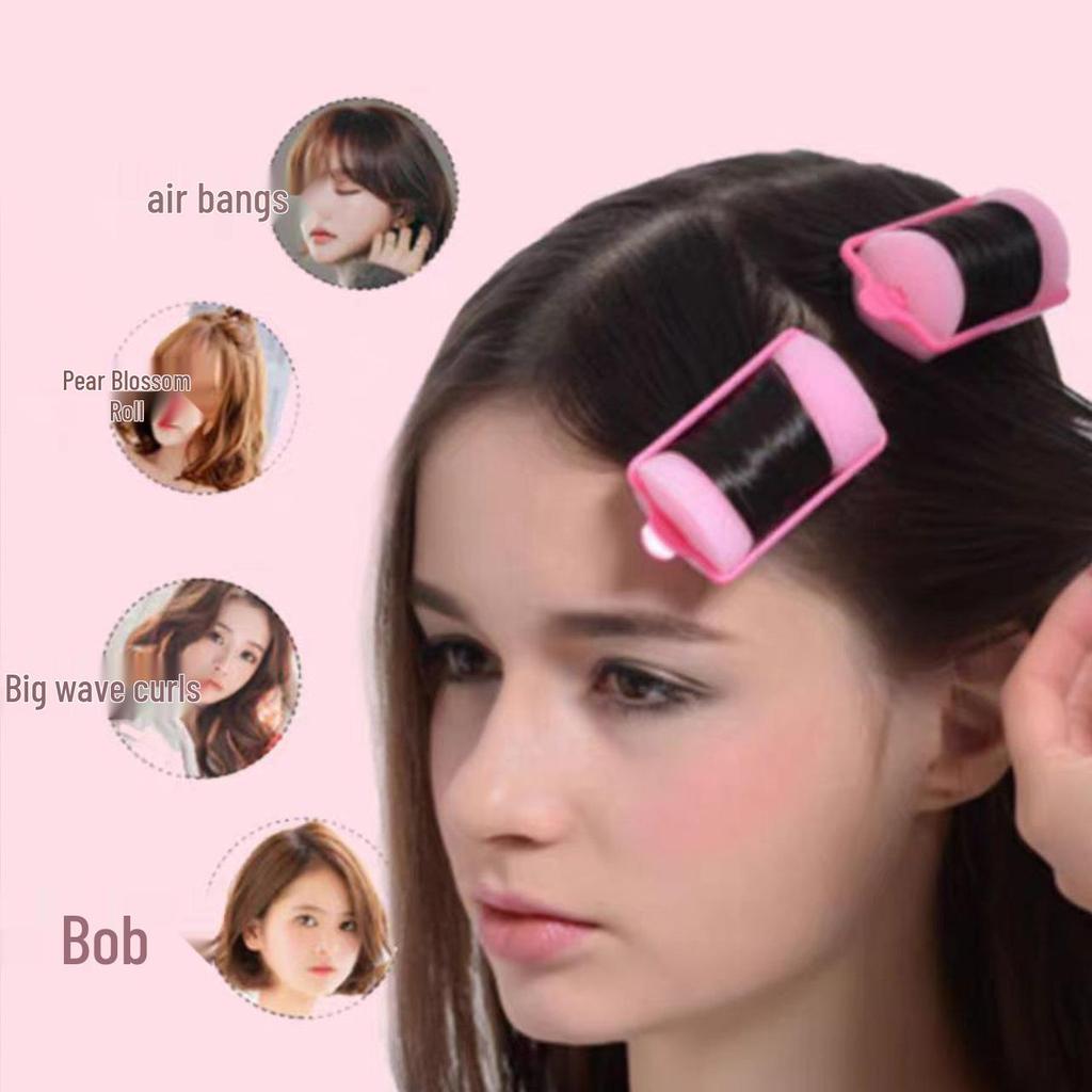 Large Soft Foam Magic Hair Rollers - No Heat Styling Curlers