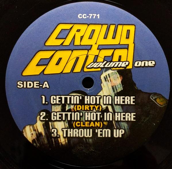 

12-дюймовая пластинка НЕИЗВЕСТНЫЙ ИСПОЛНИТЕЛЬ - Crowd Control Volume One CC771 Crowd Control США Рэп и хип-хоп/R&B Б/У