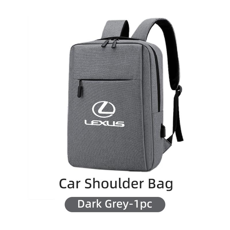 Cqrjdx1 Car Men's Shoulder Bag Laptop Pouch Business Backpack Accessories For Lexus UX250h RX450h CT200h RX400h NX300h RX350 RX300 GX47