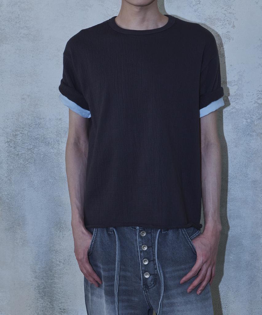 PARADIGMFILM [Ep.02] Double Sleeve T-Shirt (Charcoal)