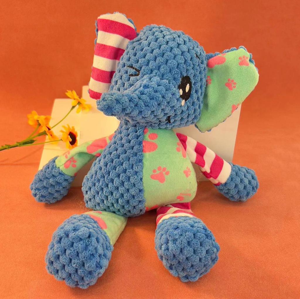 "Hot-Selling Chew-Resistant Plush Dog Toys: Interactive Animal Dolls for Self-Entertainment"