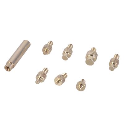 Heat Insert Nut Iron Tip Hot Melt Heat Set Insert Tool Soldering Iron Tip 3D Printing Modify Finishing Brass Thread