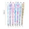 Badge Holder Mobile Phone Strap Marble Printing Lanyard Phone Hang Rope Neck Straps Phone Lanyard