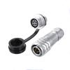 WEIPU SF12 2 3 4 5 6 7 9Pin Waterproof Automotive Aviation Connector M12 Socket Plug Solder Wire Panel Power Electrical Adapter
