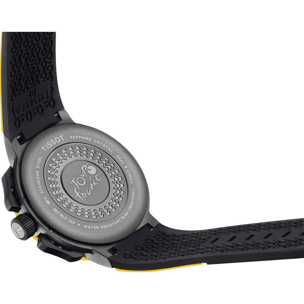 Tissot Svart urtavla Herrklocka T111.417.37.201.00