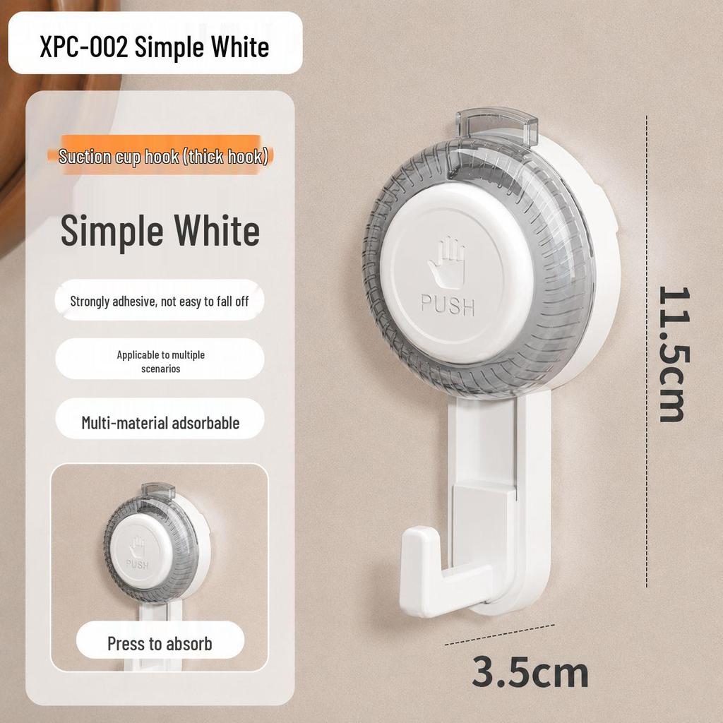 Kitchen Suction Cup No-Drill Wall-Mounted Spice Rack