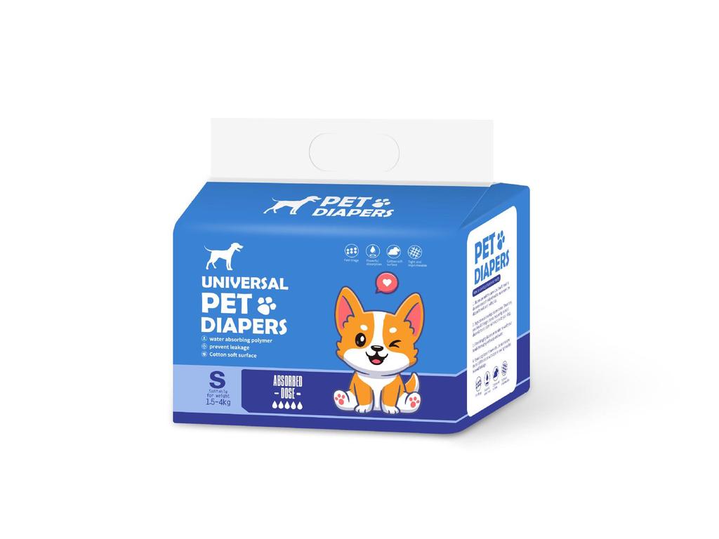Disposable Breathable Dog Diapers: Absorbent Pet Menstrual and Urine Pads
