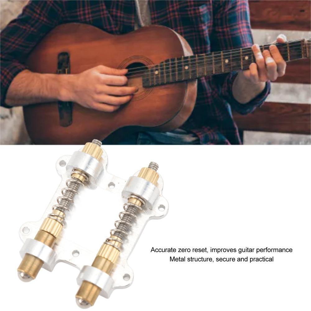 Metal Material Tremolo Bridge Stabilizer Silver+Golden Brass Arming Adjuster For Electric Guitar