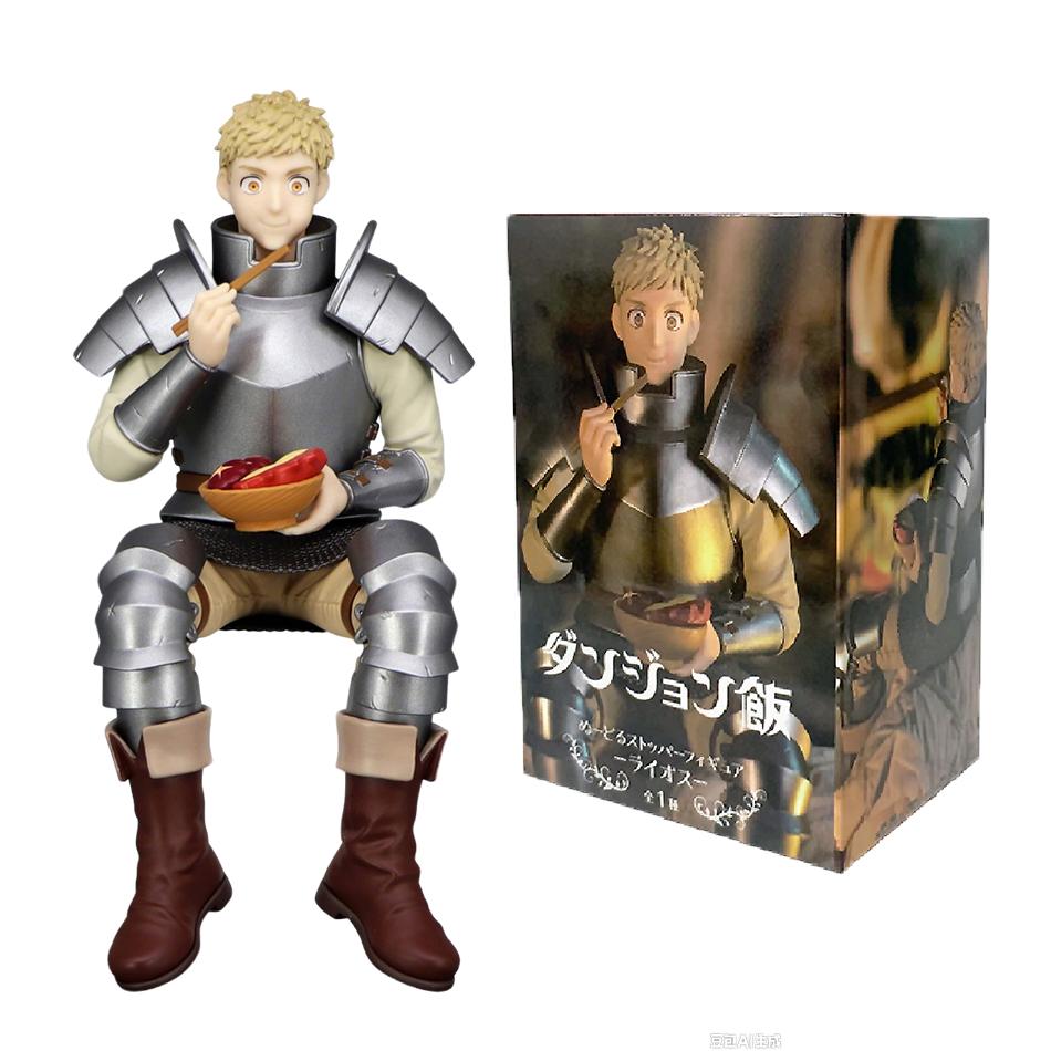 14cm Good Smile Original Delicious In Dungeon GSC Meshi Marcille Laios Raiosu Anime Action Figure Noodle Stopper Model Toys Gift