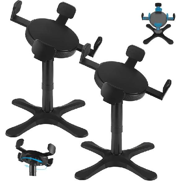 Dog Bowls Elevated Adjustable Stand, Raised Bowl with 3 Heights & Tilted Feeding Stand, Compatible with Various Bowls, for Medium & Large Breeds (1