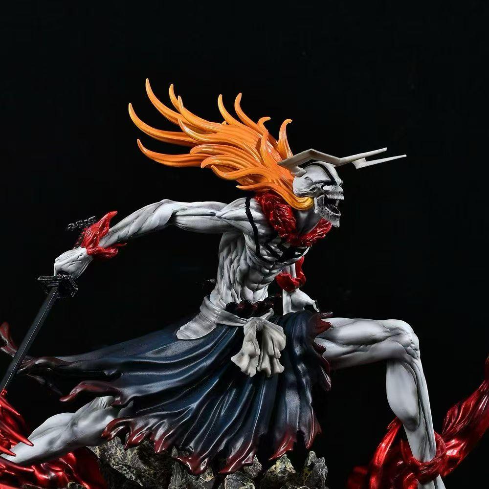 23cm Bleach Anime Figur Kurosaki Ichigo 2.0 GK Figuren PVC Action-Statue Modell Puppe Sammlung Zimmerdekoration Schreibtischspielzeug Geschenke