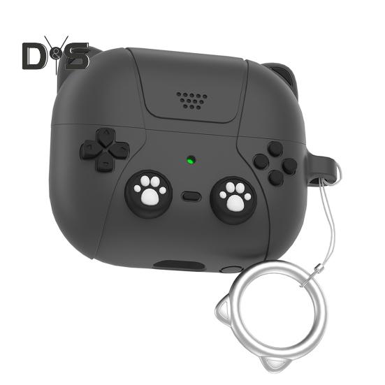 

Защитный чехол для наушников, износостойкий, устойчивый к царапинам, портативный дизайн, ударопоглощающий, пылезащитный чехол для SamsungGalaxy Buds 3/3pro темно-серого