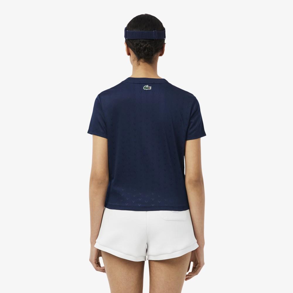 [Lacoste] Women's Tennis Heritage T-shirt TF2543-56G166
