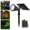 7LED Solar Light Outdoor Lawn Lamp Super Bright Rainproof Ground Lawn Lamp Home Outdoor Landscape Garden Projection Lighting