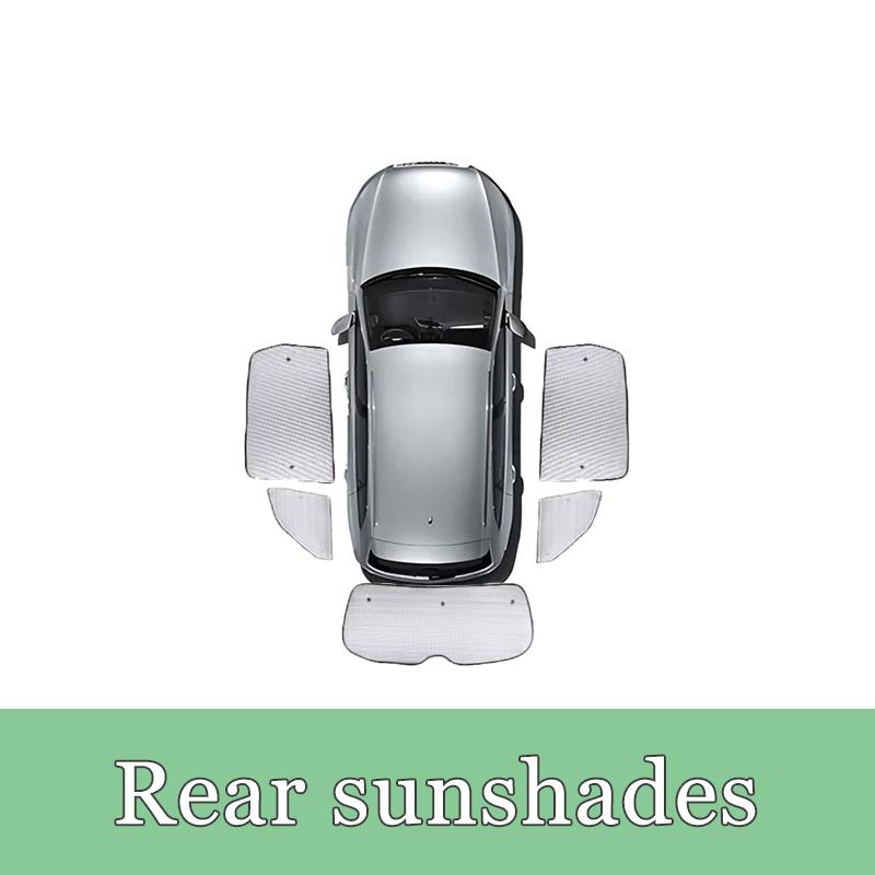 Für Zeekr 7X Zubehör CX1E 2024 2025 2026 Outdoor-Sonnenschutz Jalousien Sonnenschutzblenden Sonnenschutz Visier Schützen die Privatsphäre Anti-UV Autozubehör