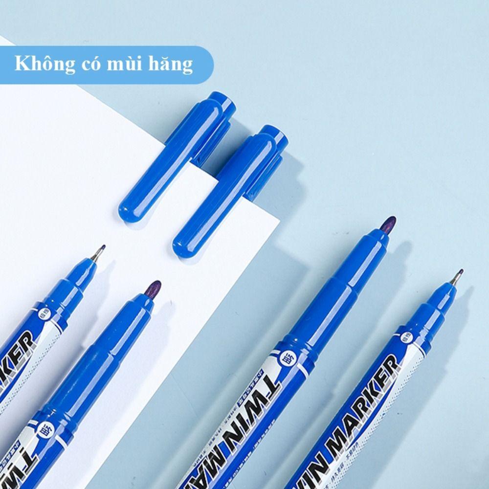Waterproof Dual Side Marker Pens Quick-drying Dual Tip Brush Pen New Felt Tip Pens