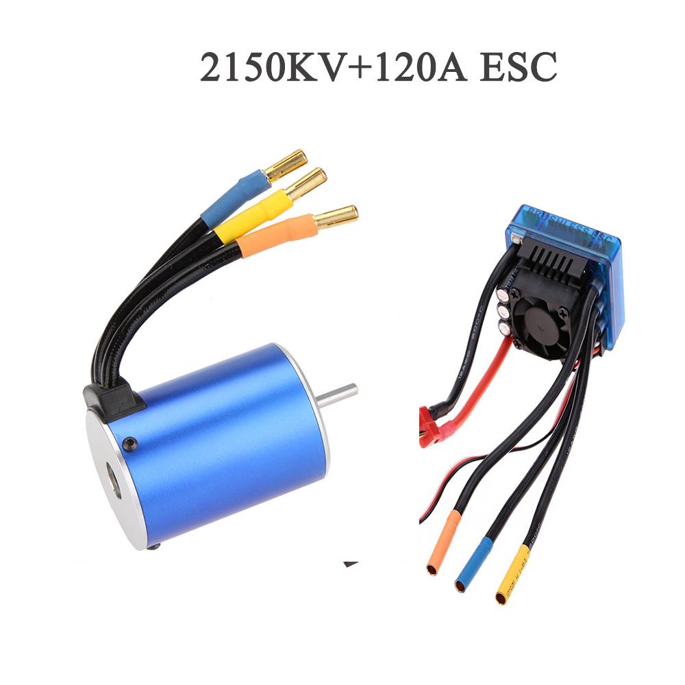 3670 2650KV 2150KV 1900KV 4poles Sensorless Brushless Motor with ESC&LED Programming Card Combo Set