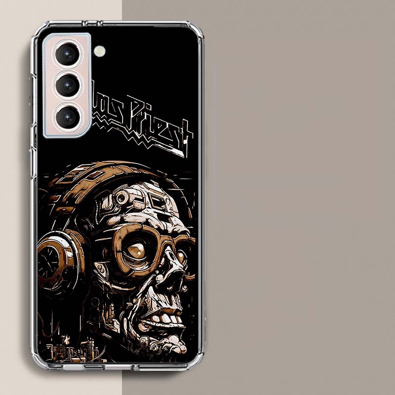 J-Judas P-Priest Band Phone Case For Samsung Galaxy S25 Edge S24 S23 FE S21 S20 S10 Plus S22 S26 Ultra Cover Clear Cases TPU Cap