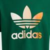 Adidas Originals Adicolor 70s Premium Gradient Logo Print Crewneck T-skjorte SS23 Herre Topper Grønn IP6969