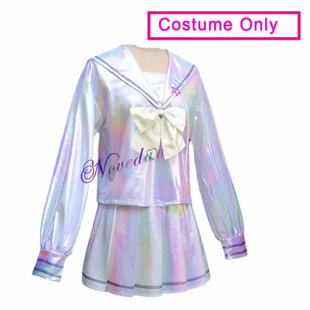 Trūcīga Meitene Pārdozē Cosplay Tērps Parūka