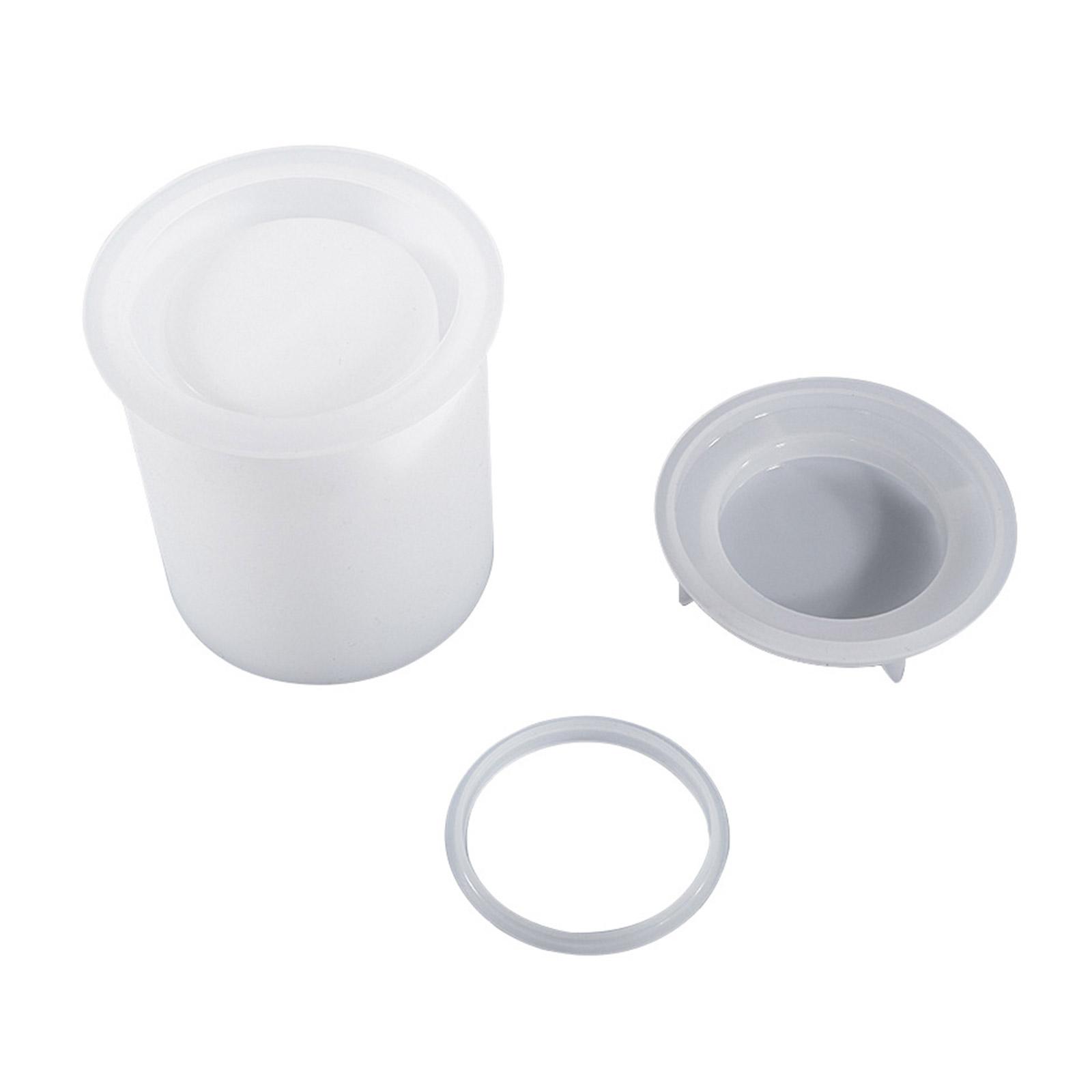 Resin Jars Molds with Lid Silicone Casting Molds for Storage Box Candy Jewelry Container Box Resin Mold Home Decoration 1