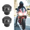 2pcs Corrosion Resistant 25mm Motorcycle Rear View Reflective Glass Screws Fasteners for Secure Attachment Antivibration