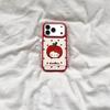 Cartoon Cute iPhone 17 Case & iPhone 16 Pro Max, Polka Dot Headscarf Kitty