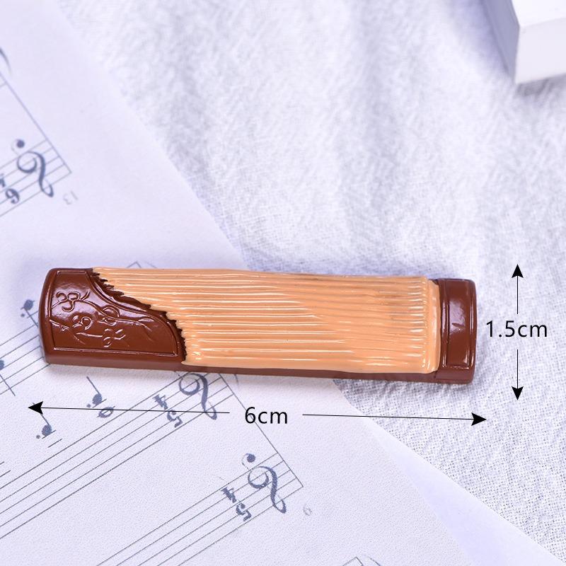 Micro-landscape Resin Decorative Items Simulated Musical Instruments Piano and Guitar Miniature Desktop Ornaments