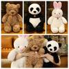 Adorable Rabbit And Panda Plush Toys For Kids' Birthday Gifts