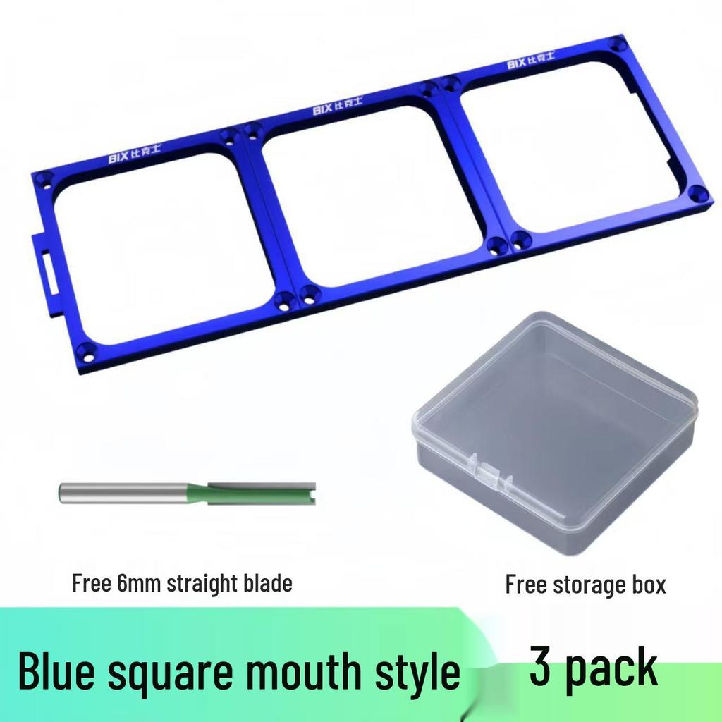 86 Template Aluminum Alloy Woodworking Tool for Switch and Socket Hole Punching in Junction Boxes