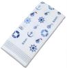 Prosop tenugui Imabari fabricat în Japonia Marine Fabric Goyomi Față Producție Prefectura Ehime / 100 bumbac subțire ușor lung model japonez cadou pentru bebeluș tu