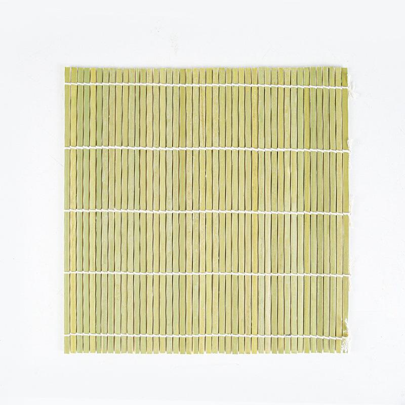 24X24cm/27X27cm/30X30cm Homemade No-stick Bamboo Sushi Mat Kitchen Sushi Roller Mat Heat Resistance Bamboo Roll Up Sushi Mat