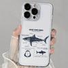 iPhone 17 Pro Max Shark Design Soft Case - Compatible with iPhone 16/17/15/14/13