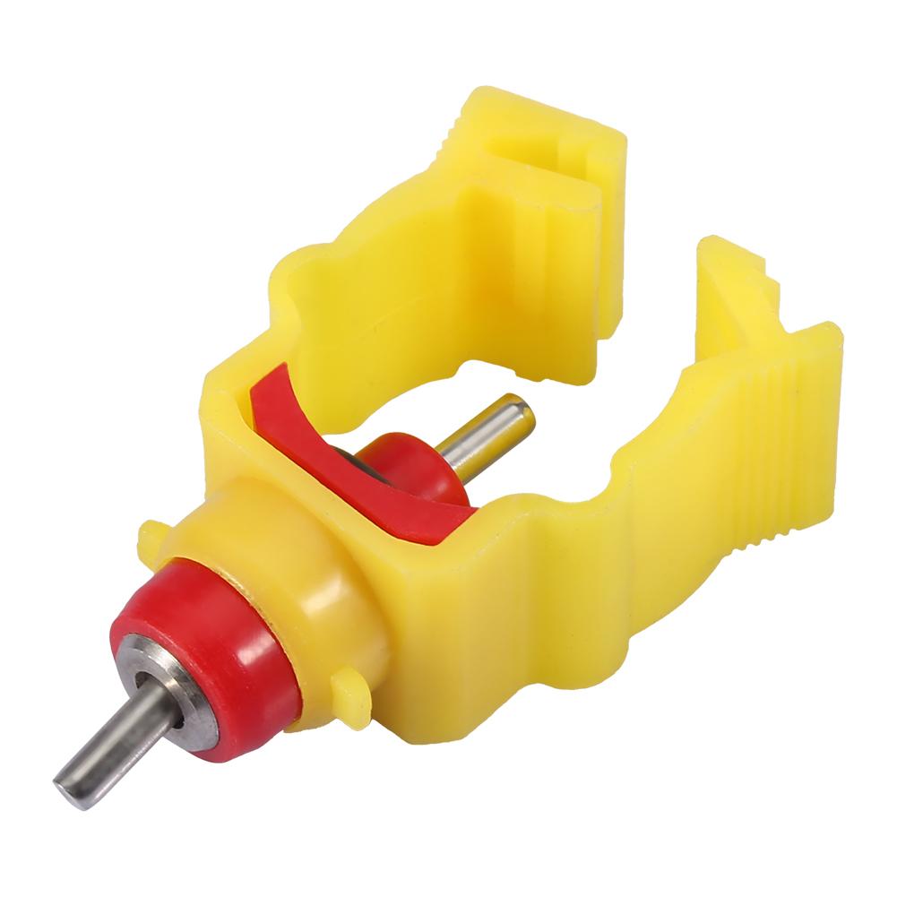 20pcs/pack Automatic Chicken Feeder Nipples   Poultry Water Drinking Dispenser for 20mm Pipe