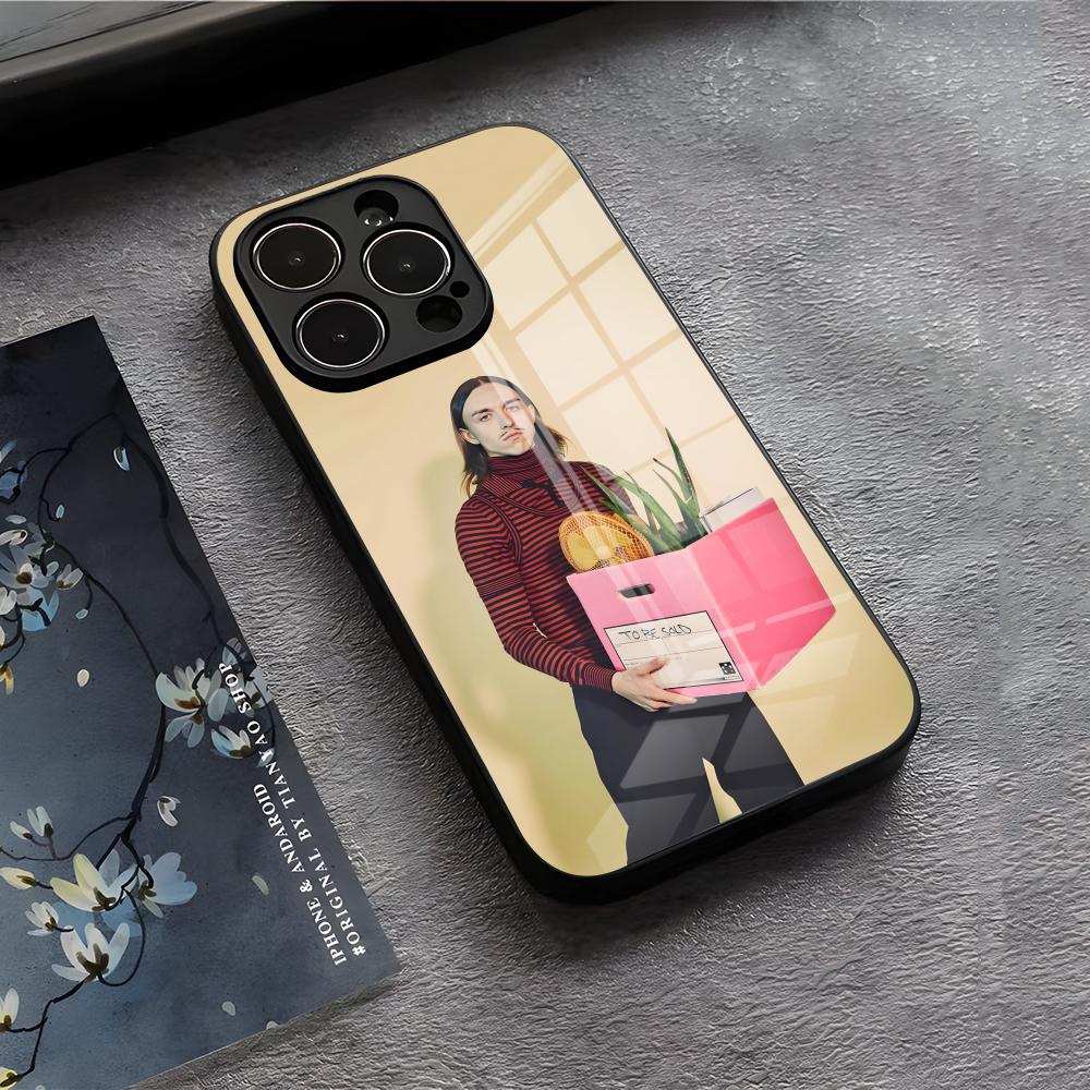 T-Tommy Cash Estonia Phone Case For IPhone 17 Air 16 E Pro Max 15 14 13 Mini 12 Pro 11 Max Plus Black Glass Cover