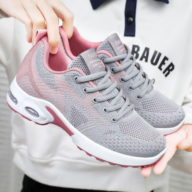 Zapatos de mujer zapatilla casual suela blanda malla transpirable zapatos casuales Running zapatos ligeros para viajar zapatos de verano para mujer