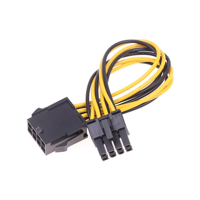 Adapter Pci-E Cpu Eps 8 Pin To Dual 8P Power Splitter Graphics Card Cable