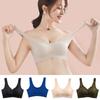 Comfort Ladies Lace Sports Yoga Bra Push Up Wireless Bralette Non Wire Seamless