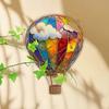Hot Air Balloon Decoration 2D Flat Acrylic Pendant Colorful Hot Air