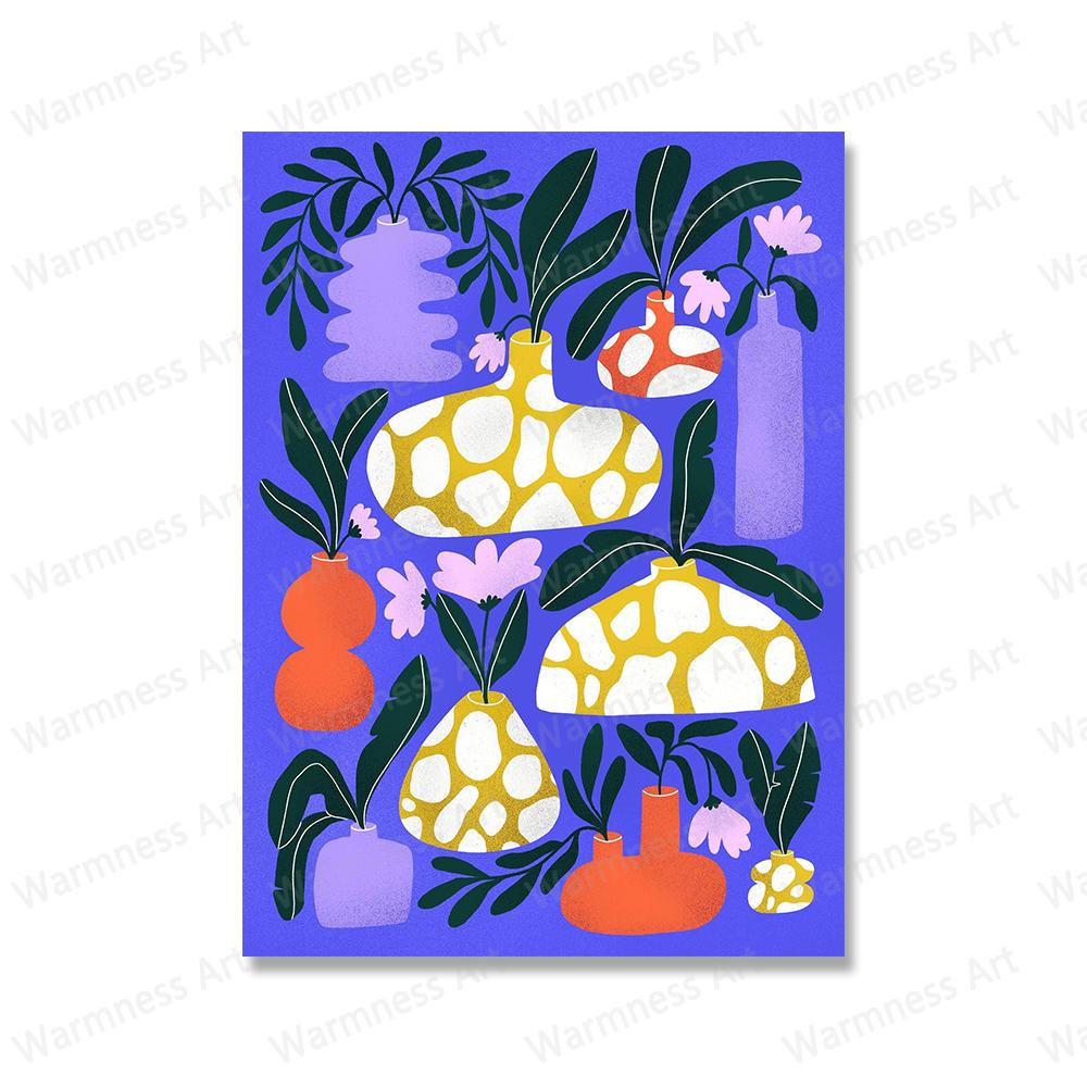 Nordic Girl With Food Posters Mojito Cocktail Canvas Painting Pizza Surfer Ice Cream Print Minimalist Picture Kitchen Home Decor