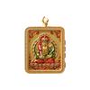 Retro Gilded Double-Sided Pendant: Fifth Lord and Eight Great Guardian Deities