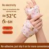Wearable Self-Heating Hand and Foot Warmer Patch for Winter