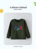 European and American Style Boys' Cartoon Long-Sleeve Sweatshirt for Autumn and Spring