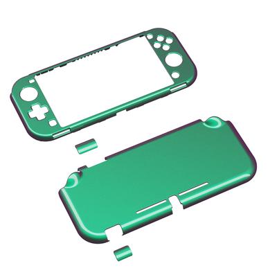 EXtremeRate Özel kapak PlayVital Switch koruyucu kapak Switch Lite için ekran koruyucu film ile Parlak Yeşil Lite, (zor) - 1 [Bukalemun