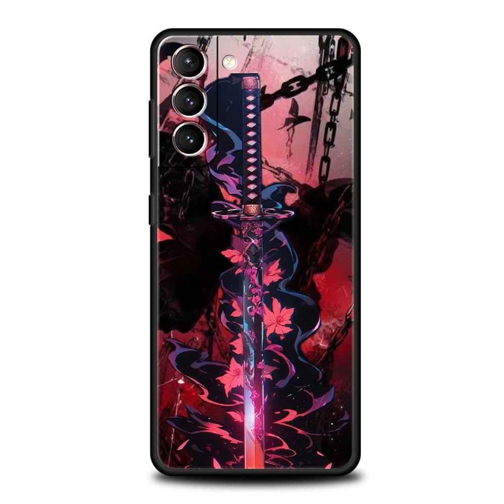 The Sword Creative Pattern Phone Case Cover for Samsung Galaxy S26 S25 S24 S23 S22 S20 S21 FE Ultra S25 Edge Plus Soft TPU Shell