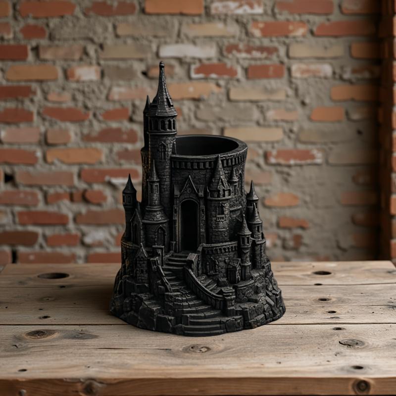 

Magic Pen Holder: Stylish Desk Decor for Fans. Perfect for Office, Gaming Room or Collector s Desk. чорний